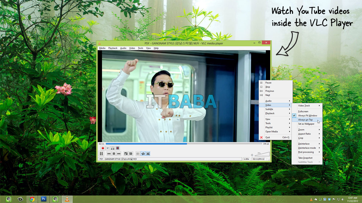 Play Your YouTube Video with VLC Media Player